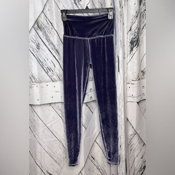 Beyond Yoga Purple Velvet High Waisted Legging S - Picture 1 of 4